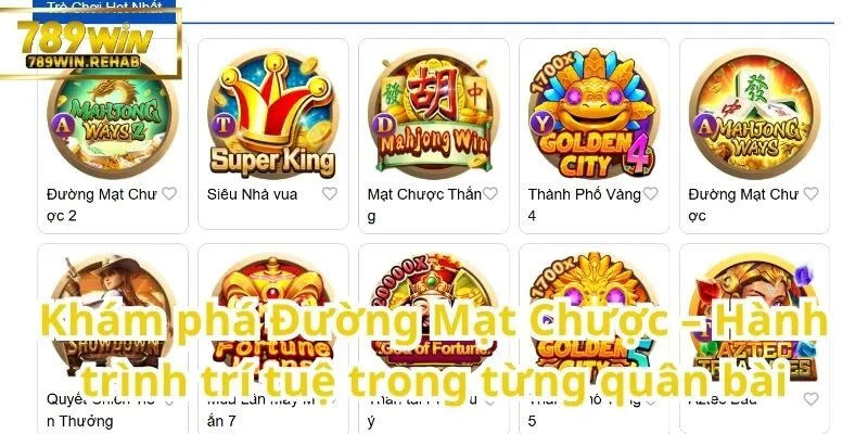 Đường Mạt Chược