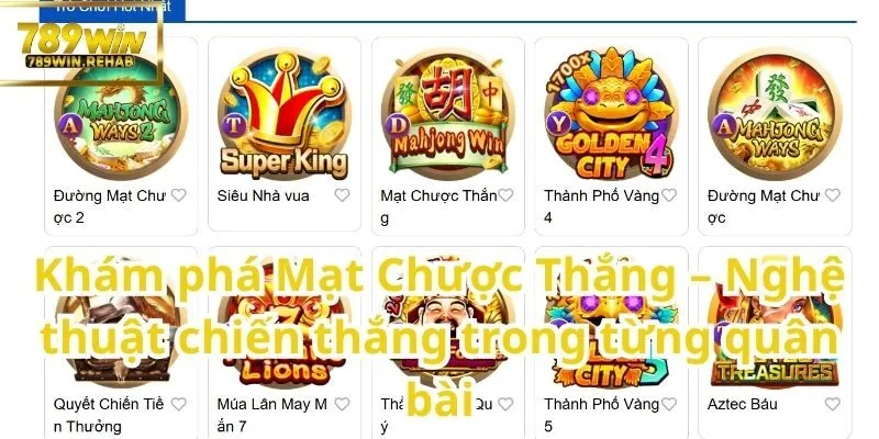 Mạt Chược Thắng