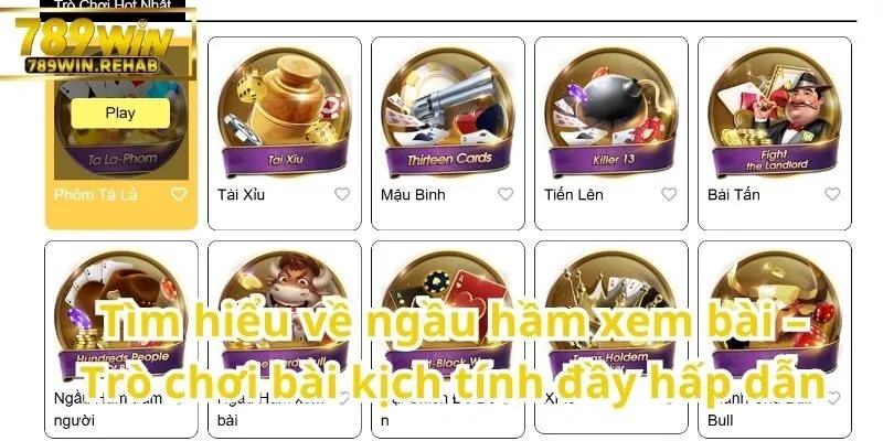 Ngầu Hầm xem bài